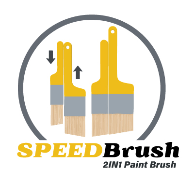 2 in 1 Paint Brush logo